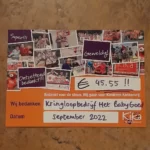 KiKa-collectus-opbrengst t/m sept. 2022