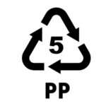 recycle logo 5 PP